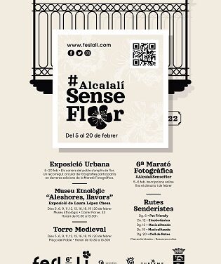 Alcalalí celebra la 6ª Edición de Feslalí, bajo el lema #AlcalalíSenseFlor