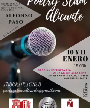 Taller “Posada en escena del text” organitzat per Poetry Slam Alacant
