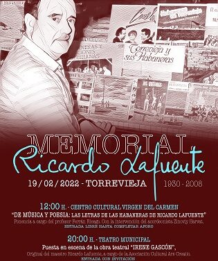 El sábado, 19 de febrero, se celebrará el Memorial “Ricardo Lafuente” en Torrevieja