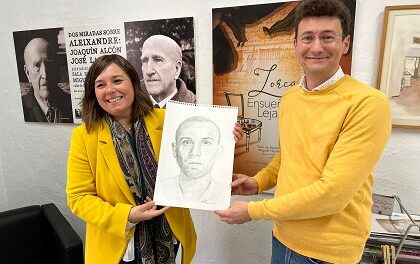 Cultura d’Oriola rep la donació d’un retrat de Miguel Hernández realitzat per Francesc Sánchez Macias que se situarà a la Casa Museu
