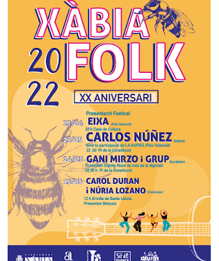 El gaitero Carlos Núñez, cabeza de cartel de la XX edición del Xàbia Folk