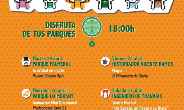 La concejalía de Cultura de Alicante presenta «Primavera en parques»