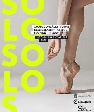 La Sala Las Clarisas diversifica su oferta cultural con un ciclo de solos de danza contemporánea