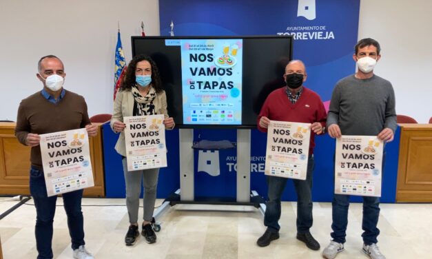 Presentada la 7°edición de “NOS VAMOS DE TAPAS” en Torrevieja