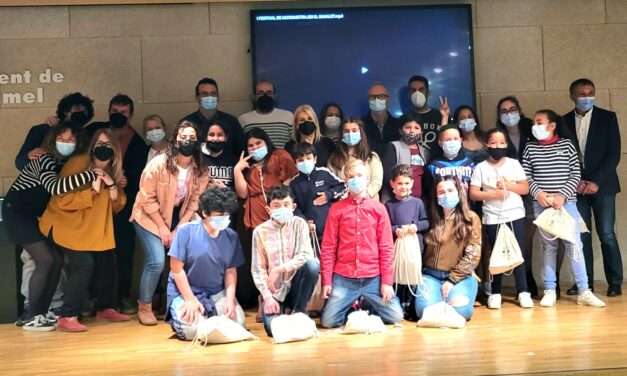 Un grupo de 18 niños participa en el I Festival de Micrometrajes ‘El Ravalet’ de Mutxamel