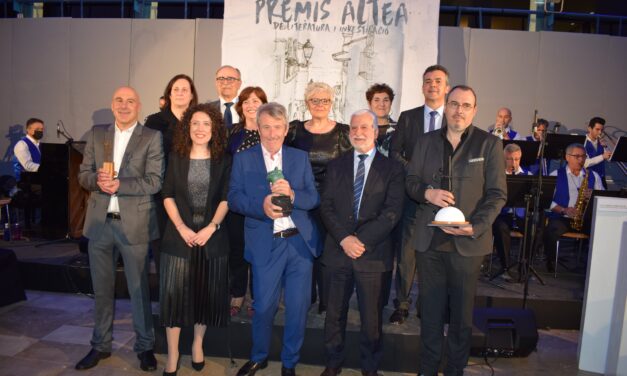 Modest Barrera Aymerich, Silvestre Vilaplana Barnés i Jordi Julià Garriga guanyadors dels Premis Altea