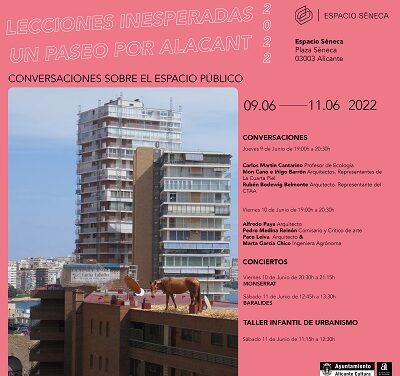 El Espacio Séneca inaugura «Lecciones inesperadas, un paseo por Alacant 2022»