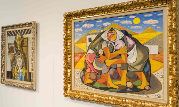 Pintura i poesia arriben a l’Orde Tercer d’Elx amb una dotzena d’obres de Zabaleta germanades amb versos de Miguel Hernández
