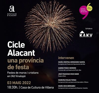 L’Institut Juan Gil-Albert organitza una trobada sobre les festes de Moros i Cristians de l’Alt Vinalopó
