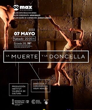 La producción de danza más premiada La Muerte y la Doncella·La Mort i la Donzella en el Auditori de la Mediterrània