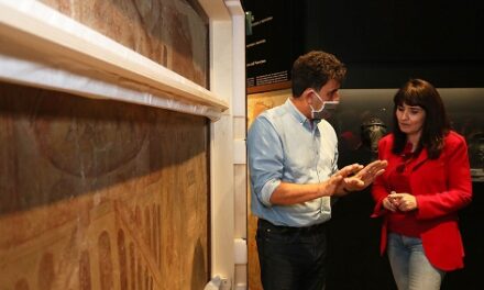 El MARQ completa la exposición ‘Gladiadores. Héroes del Coliseo’ con un nuevo fresco del anfiteatro de Pompeya