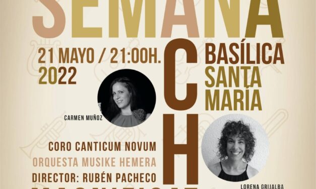 La Basílica de Santa María de Elche acogerá este sábado la interpretación de la obra «Magnificat» de Johann Sebastian Bach