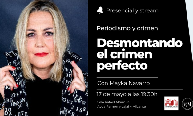 Mayka Navarro ens explica com es desmunta el crim perfecte en la Seu Universitària Ciutat d’Alacant