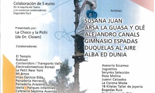 El Grupo Abril organiza un Festival solidario en Petrer cuyos beneficios destinará a la construcción de un aula infantil en Etiopía
