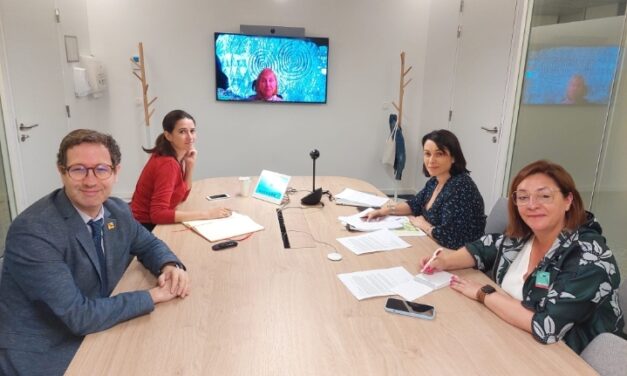 Carolina Gracia manté una trobada de treball a Brussel·les amb el focus posat en el Patrimoni Histótic i Cultural d’Oriola