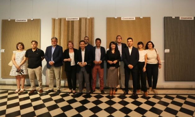 La Diputación respalda al sector de la alfombra de Crevillent con una exposición en el Palacio Provincial