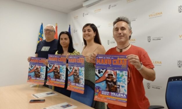 Manu Chao visita per primera vegada la província i obri el període de concerts estivals de Villena