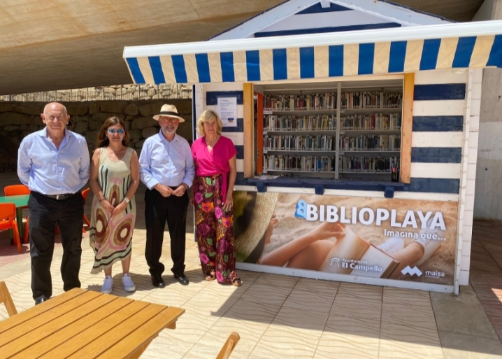 Arranca el servicio de “biblioplayas” en Carrer la Mar y La Zofra de El Campello