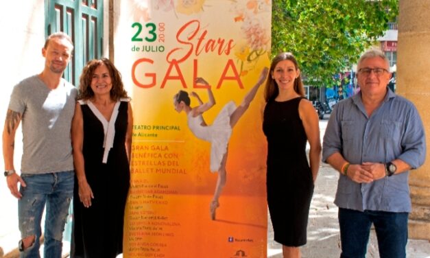 La Asociación Nacional de Ballet Profesional y el Teatro Principal de Alicante anuncian la llegada de la “STARS GALA”.