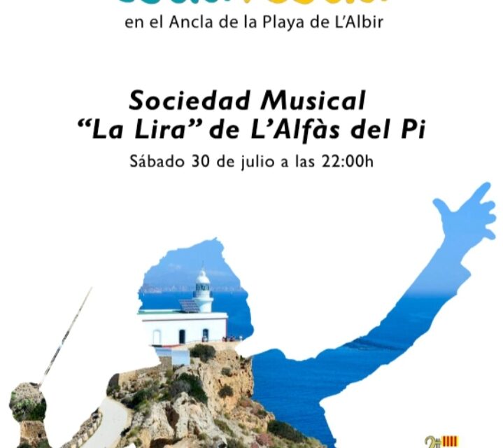 La Sociedad Musical La Lira de l’Alfàs ofrece el Concierto Estiu Festiu el sábado en la playa Racó de l’Albir