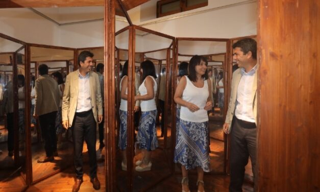 La Diputación amplía el horario y estrena un servicio de visitas guiadas ante el éxito de la exposición ‘Las Máquinas de Leonardo”