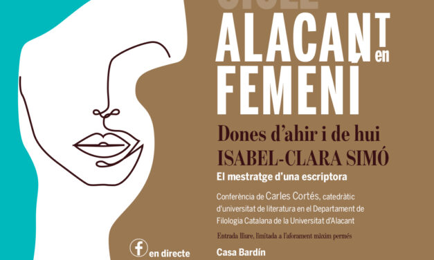 L’Institut Gil-Albert posa en valor la trajectòria i l’obra dels escriptors Isabel Clara Simó i Rafael Azuar