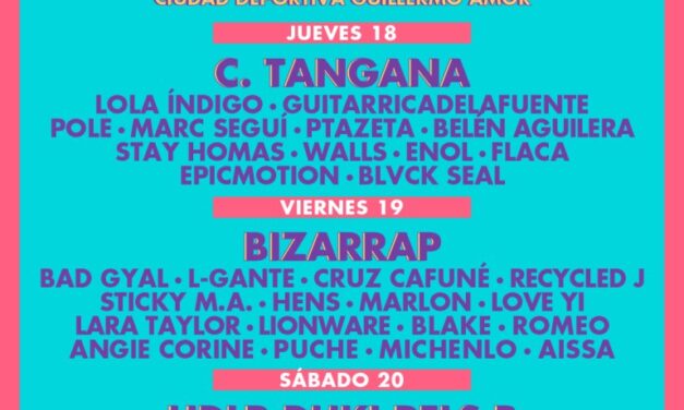 Bizarrap o C. Tangana pasarán por el escenario Vibra Mahou en el Boombastic Benidorm