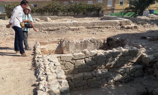 Descubierta la cripta del convento de Nuestra Señora de los Ángeles durante las catas arqueológicas previas a la construcción de la nueva escuela infantil Santa Infancia