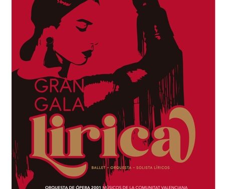 OPERA 2001 presenta una Gran Gala Lírica en el  AUDITORI TEULADA MORAIRA