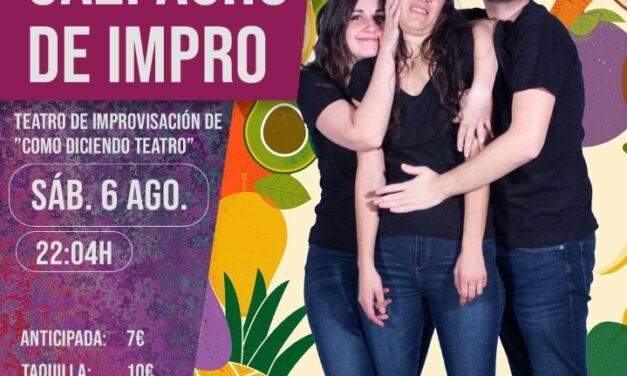 Improvisación este sábado en Sala Euterpe con un “Summer Edition” de Como Diciendo Teatro