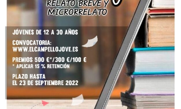 Juventud de El Campello convoca el XX concurso de literatura joven