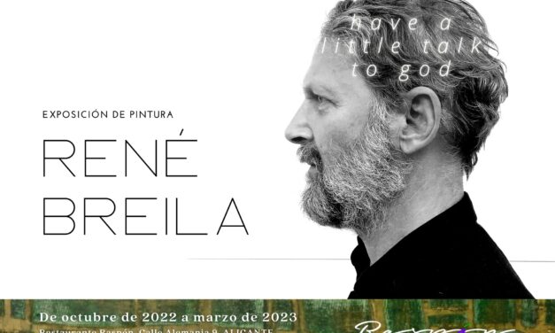 Inauguración de la expo «Ten una pequeña charla con dios» de René Breila