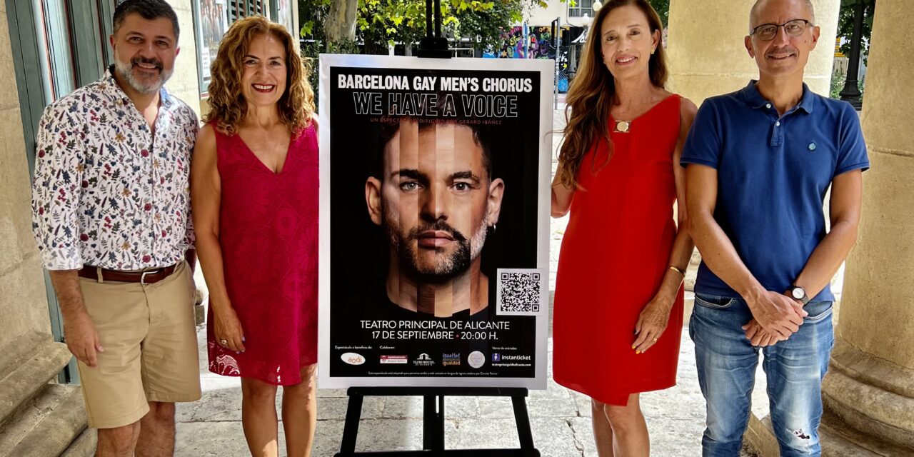 “Barcelona Gay Men’s Chorus” presenta  “WE HAVE A VOICE” en el Teatro Principal