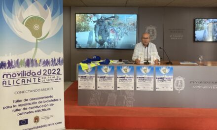 Alicante invita a participar en las actividades y talleres de la Semana Europea de la Movilidad