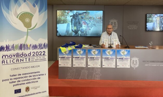 Alicante invita a participar en las actividades y talleres de la Semana Europea de la Movilidad