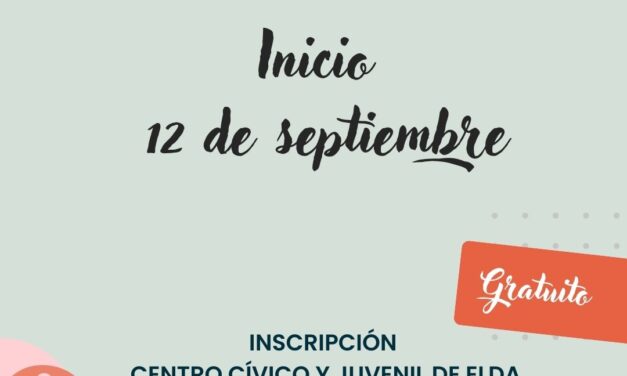La Concejalía de Juventud abre el plazo de inscripción para los talleres de teatro dirigidos a jóvenes eldenses de entre 16 y 30 años