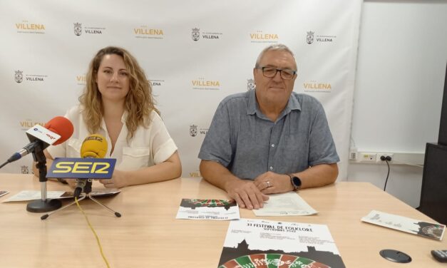 Villena celebra la XXXI edición del Festival de Folklore con grupos nacionales e internacionales