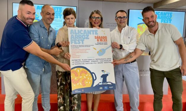 Alicante celebra el ‘Arroz Fest’ con elaboraciones de chefs, degustaciones y un concurso popular el sábado 8