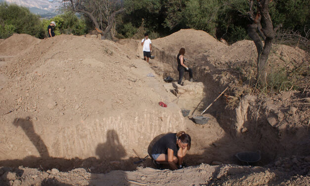 Descobreixen una antiga vila romana en la partida de Sogai d’Altea