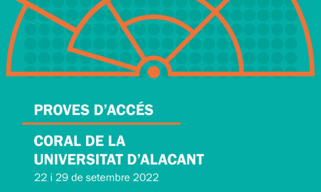 La UA convoca les proves d’accés per a l’OFUA i la Coral