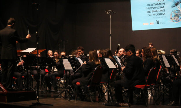 La Diputación celebrará este fin de semana en el ADDA el 50 aniversario del Certamen de Bandas provincial