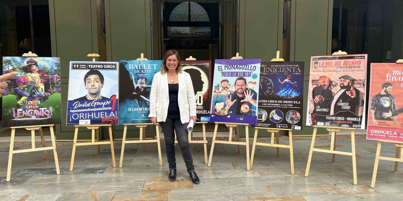 La concejala de Cultura presenta la programación del Teatro Circo para los últimos meses de 2022