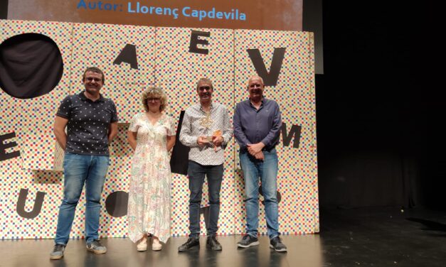 Llorenç Capdevila guanya el Premi de Narrativa infantil-juvenil Ciutat de Dénia