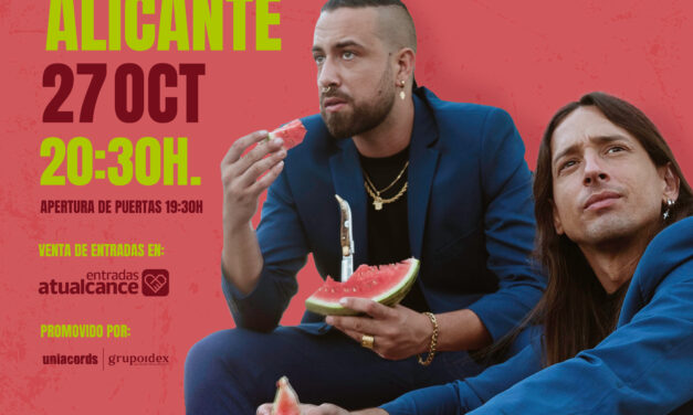 Uña y Carne presenta en Alicante ‘Mil razones’ su último single en colaboración con la cantante y actriz ‘Bebe’