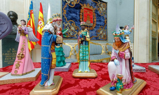Tres artistes alacantins construiran els Reis Mags i els sis àngels del “Nadal en gran”