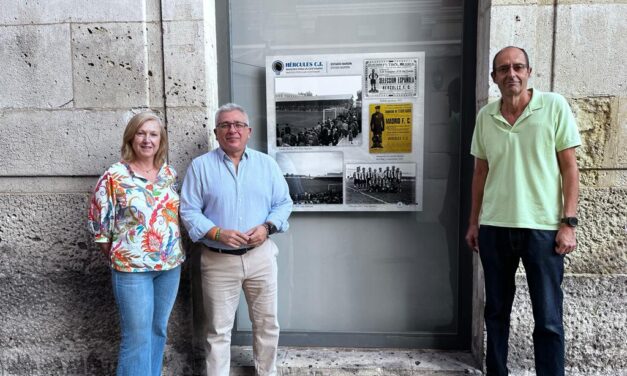 El Archivo Municipal de Alicante inaugura la exposición Hércules CF, imágenes para un centenario