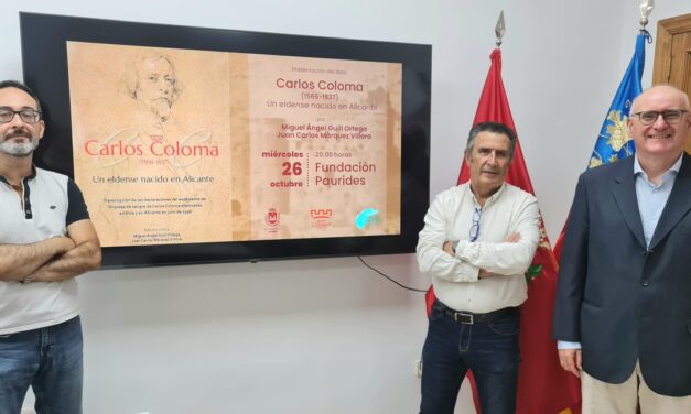 Un libro sobre Carlos Coloma revela importantes novedades sobre la Familia Coloma y sus vínculos con la Elda de la época