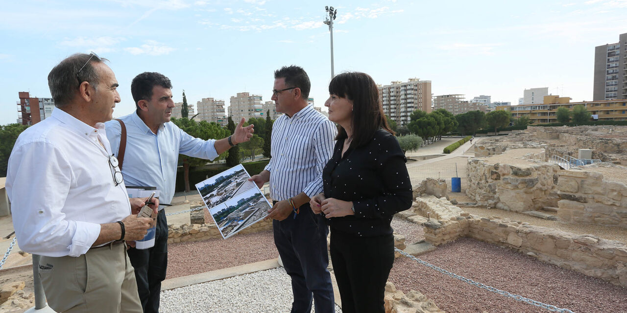 La Diputación impulsa la ampliación del área museística deLucentumconuna inversiónde másde360.000 euros