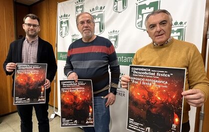 Conferencia “DESCOBRINT FESTES” y Exposición Fotográfica “FOC I FESTA” en Petrer
