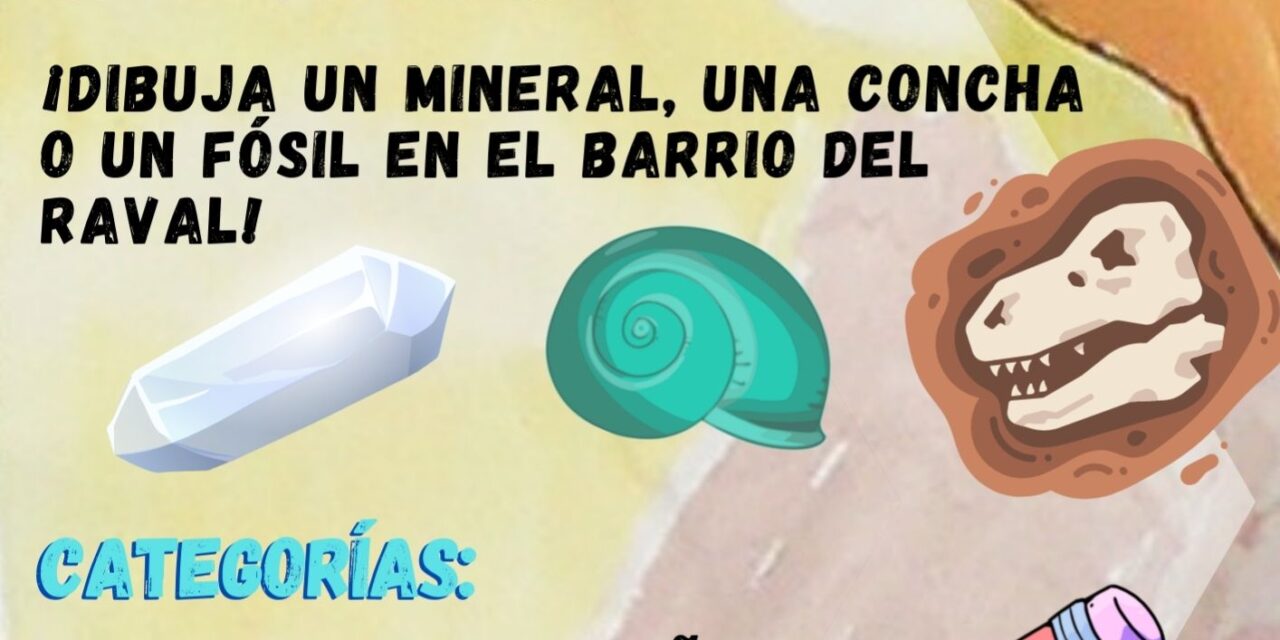 Vecinos del Raval de Elche junto al MUPE convocan el 4° Concurso de Dibujo «Raval Jurásico»